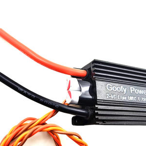 Goofy Power 2-<span class=keywords><strong>6S</strong></span> 100A Brushless ESC Avec UBEC pour QX-MOTOR <span class=keywords><strong>70MM</strong></span> <span class=keywords><strong>EDF</strong></span> RC Avions Hélicoptère - Product Image 2
