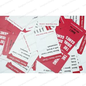 2022 فريد الأسرة لعبة ببطاقات ورقية للاستخدام الكبار - Product Image 3