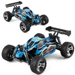WLtoys <span class=keywords><strong>184011</strong></span> RC coche todoterreno 1/18 2,4G vehículo de carreras de deriva de Alta Velocidad 30 KM/H 4WD RTR camiones de campo traviesa juguetes para niños - Product Image 1