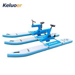 <span class=keywords><strong>Bicicleta</strong></span> acuática tándem inflable de buena calidad, <span class=keywords><strong>bicicleta</strong></span> acuática de agua de Color azul - Product Image 2