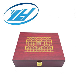 Factory wholesale gold and silver bars, gift wooden <b>boxes</b>, classic collectible commemorative medal wooden <b>boxes</b>, solid wood - Product Image 5