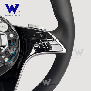 Volante de Cuero Estilo Mariposa Personalizado para <span class=keywords><strong>Mercedes</strong></span> Benz <span class=keywords><strong>Maybach</strong></span> B C CL CLK CLS W172 W218 W176 W246 W222 W156 W251 - Product Image 4