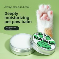 Baume de Soin des Pattes Bio et Entièrement Naturel 60g pour Chiens et Chats – Nettoyant et Protecteur pour les Coussinets – Fournitures de Luxe Transfrontalières pour Animaux de Compagnie