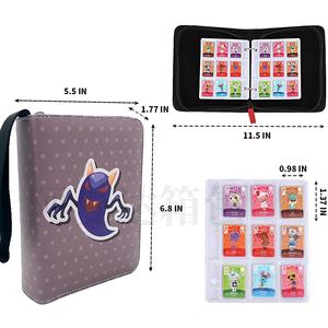 Tarjetero con bolsillos para Animal Crossing, Mini <span class=keywords><strong>tarjetas</strong></span> Amiibo, NFC, juego de etiquetas, <span class=keywords><strong>tarjetas</strong></span> coleccionables de Pokemon - Product Image 3