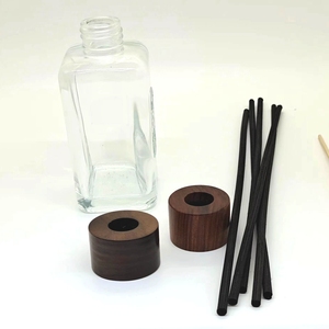 OEM Brand <b>Diffuser</b> Custom Birch Wood Factory Supply Non Spill Perfume Wood Material Smart Lids Cover for Glass <b>Bottle</b> - Product Image 4