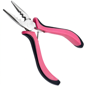 Pinzas de Acero Inoxidable de 3 Orificios para Extensiones de Cabello con Anillos Micro Nano |   Alta Calidad, Tamaño y Color Personalizables |   Herramienta Profesional de Salón 1 - Product Image 1