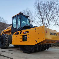 Compacteur vibrant de rouleau de route de la célèbre marque chinoise SHANTUI SR22 22ton avec la représentation de coût élevé