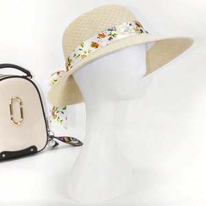 Chapeau Bob en Paille de Lin pour Femmes, Vente en Gros Directe Usine Chine, Idéal pour Filles/Dames, Activités de Plein Air, Pêche, Voyage, Ski, Affaires - Product Image 5