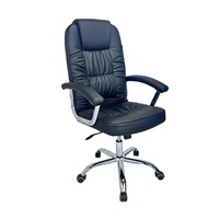 Chaise de bureau en cuir PU personnalisée en usine Chaise pivotante ergonomique en gros