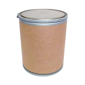 Fût de transport rond en carton SJPACK à tête ouverte 15 gallons marron Modèle 41*50 - Product Image 1