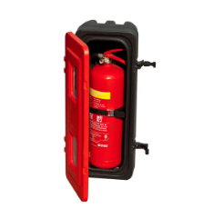 Armoire d'<span class=keywords><strong>extincteur</strong></span> pour véhicules <span class=keywords><strong>Support</strong></span> de montage en métal robuste | Boîte de rangement de sécurité universelle pour camionnette - Product Image 6
