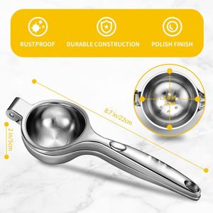 Wholesale Factory Price Multifunctional Eco-Friendly <b>Kitchen</b> <b>Gadget</b> Stainless Steel Manual Lemon Squeezer Lemon Juicer - Product Image 2
