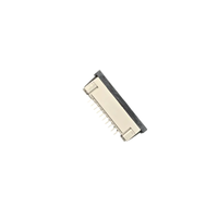 Le tiroir FPC de pas de 1.0mm compatible SMT relie les accessoires de connecteur de câbles FFC à 30 broches