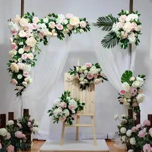 2020 חתונה שער קישוט פרחי קשת לחתונה קישוט