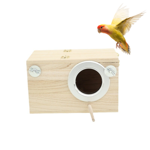 Gran oferta, jaula de cría de pájaros canarios, pequeña casa de pájaros grande y mediana con soporte Jaula Para <span class=keywords><strong>Aves</strong></span> para maderas - Product Image 1