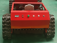 Mesin pemotong rumput rc robot otomatis Mini pisau pemotong rumput gps