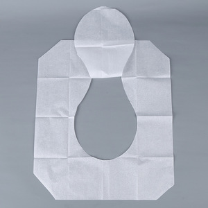 Couvre-siège de toilette jetable Crh, soluble dans l'eau, à usage unique, pour train à grande vitesse, blanc - Product Image 3