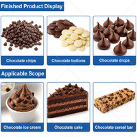 Machine de formage rotative pour pépites de chocolat ORME, ligne de production de chocolat en morceaux