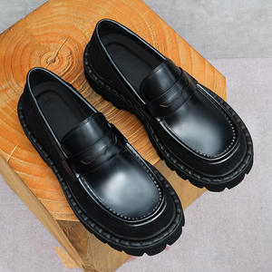 Nouvelles Chaussures Oxford en Cuir Imperméables Artisanales de Luxe Décontractées Britanniques pour Hommes – Idéales pour Mariage, Bureau et Tenues Professionnelles - Product Image 4