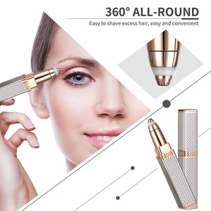 Épilateur électrique multifonction 2-en-1 transfrontalier pour lèvres, aisselles et jambes, tondeuse à sourcils, épilateur féminin - Product Image 2