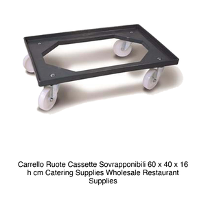 <b>Crate</b> Trolley 60 × 40 × 16 h cm 1870Abs - Product Image 2