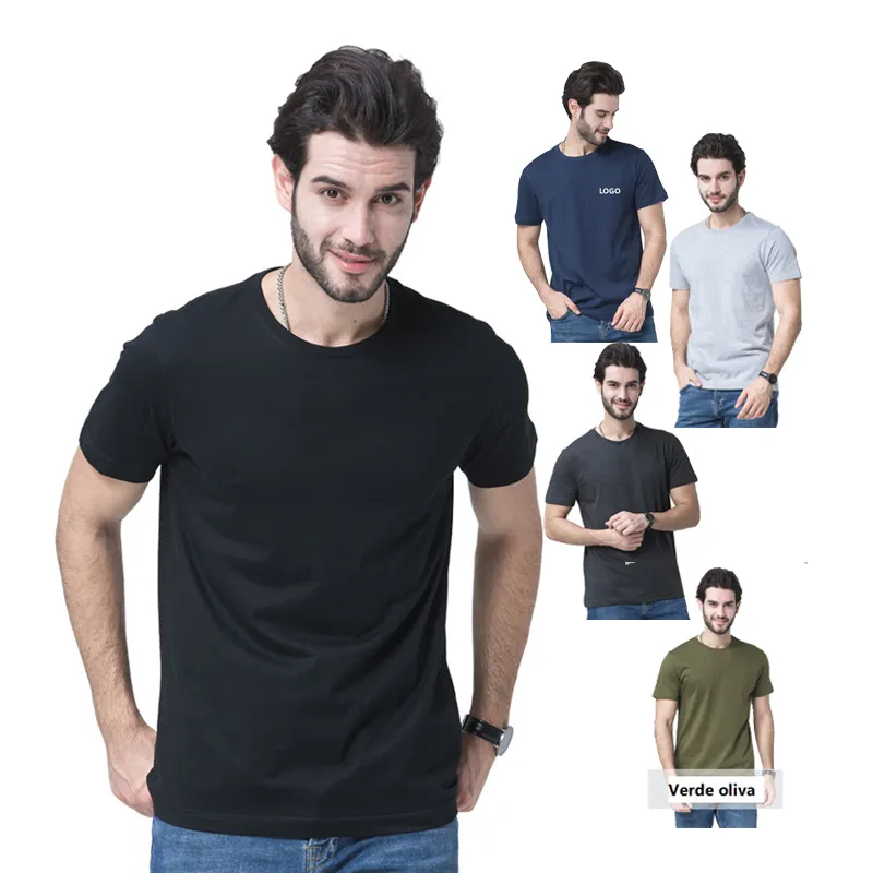 Evertop OEM Playeras Mayoreo camicia personalizzata Camisa bora cotone 100% collo Playeras De Algodon Ropa Hombre