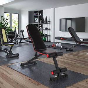 Multi en Stock vente en gros entraînement Gym Fitness pliable presse haltères lit réglable haltères haltérophilie <span class=keywords><strong>banc</strong></span> d'haltères - Product Image 2