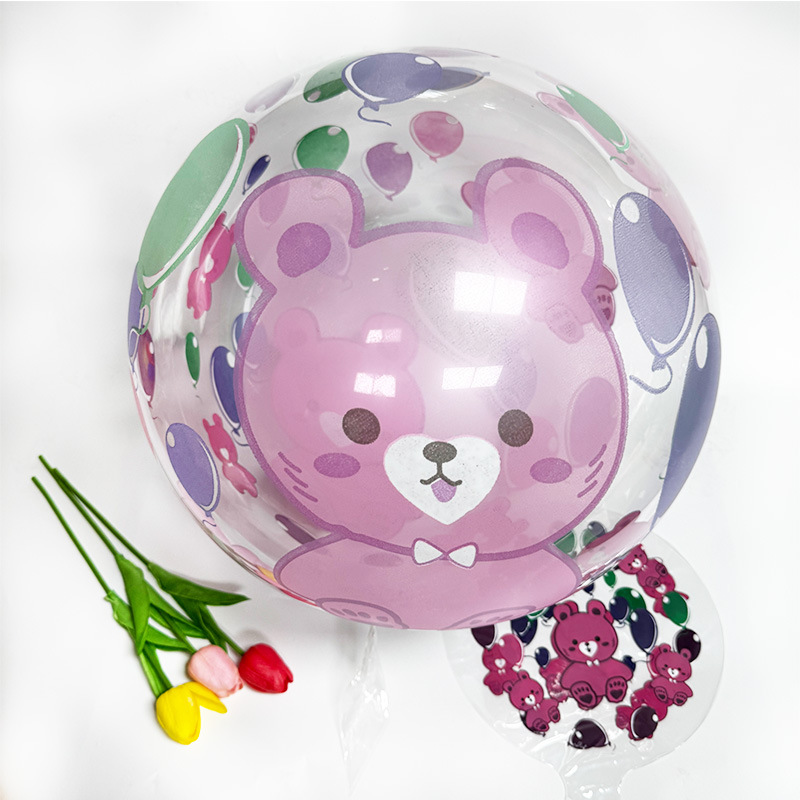 Orso rosa invernale da 24 pollici