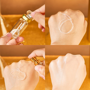 HIHロゴカスタムMOQ 1000ゴールドプロテインペプチドセット リフティング＆タイトニング しわ改善美容サロンセット フェイスセラム - Product Image 6