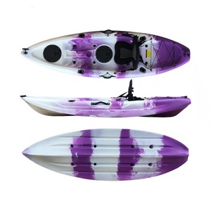 Single <strong>Plastic</strong> 2.65m Length <strong>Kayak</strong> for Club Park Scenic Area for <strong>Fishing</strong> Durable Hard <strong>Boat</strong> with 1-Year Warranty