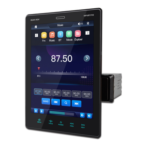 2022 HINZ วิทยุรถยนต์1 Din 9.5นิ้ว,หน้าจอสัมผัสเครื่องเล่นมัลติมีเดียสเตอริโอกระจก Link/fm/tf MP5พร้อมอุปกรณ์เสริม - Product Image 2