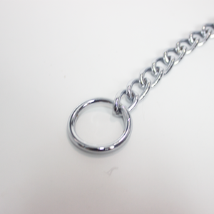 Modernes Edelstahl-Haustier halsband Robustes Eisen-Hunde katzen halsband mit personal isierter Ketten dekoration Weich und für das Training beim Gehen - Product Image 4