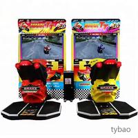 42 pouces LCD simple MANX TT moto moto jeu de course machine simulateur de conduite adulte enfants arcade voiture course machine de jeu