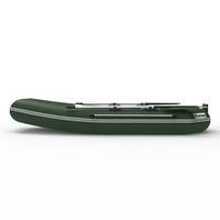 3-4 personne gonflable PVC bateaux de pêche gonflable ponton de pêche de l'océan bateau avec moteur pour vente
