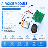 Carte mère contrôlée par IA avec WiFi, BLE, commandes vocales, sortie de lumière RVB, micrologiciel personnalisé et services d'intégration d'appareils intelligents