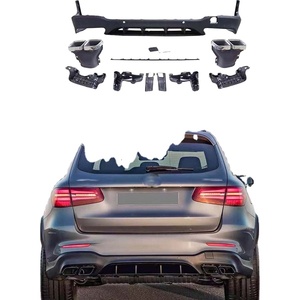Bộ Thân Máy Phong Cách GLC Class X253 Đến GLC63 A Chất Lượng Cao Với Đầu Ống Xả Khuếch Tán Phía Sau Bộ Giảm Thanh Xe Hơi - Product Image 1