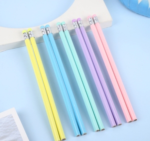 <span class=keywords><strong>Crayon</strong></span> HB Macaron, un <span class=keywords><strong>crayon</strong></span> pour les élèves du primaire en couleur bonbon avec une pointe effaçable et une poignée brillante en bois d'érable pur - Product Image 3