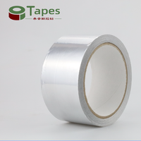 Ruban adhésif en aluminium avec colle à solvant et papier de support, conducteur, pour scellement, réfrigérateurs et conduits industriels