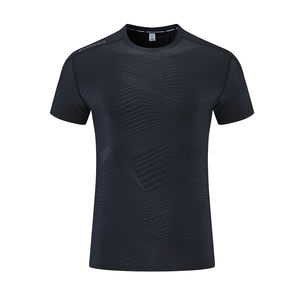 Özel Logo toptan yüksek kalite hızlı kuru nefes spor spor eğitimi çalışmak atletik t Shirt spor erkekler koşu gömlek - Product Image 1