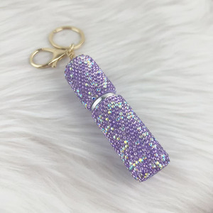 New Bling Kim Cương Mini Nước Hoa 5Ml Chai Thử Việc Sáng Bóng Móc Chìa Khóa Với Phim Hoạt Hình Phong Cách Cho Trang Điểm Du Lịch Sub-Chai - Product Image 4
