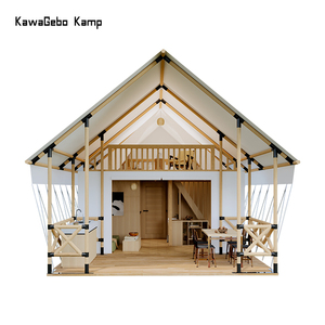 Kawagebo Kamp gỗ Resort Lodge glamping sang trọng Safari khách sạn lều với phòng tắm biệt thự Loft cho gia đình, bên và sự kiện - Product Image 2