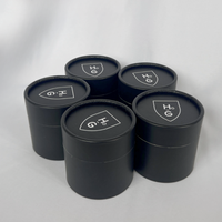 Emballage personnalisé en tube de papier cylindrique biodégradable et écologique pour café, cosmétiques et produits alimentaires – Disponible immédiatement