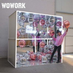 WOWORK - Arco de Fondo Gigante RGB de Neón con Luces LED para Decoración de Pasillos de Boda - Product Image 6