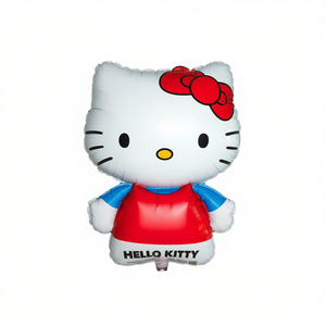 Ballon en aluminium Hello Kitty pour fête, 67x49cm, décoration de fête en métal, dessin animé, pour anniversaire d'enfants - Product Image 3