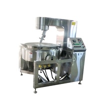Mélangeur de cuisson planétaire industriel en acier inoxydable 304 Machine à fabriquer la pâte de piment et les confitures de fruits