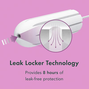 Tampones Kinzino de Algodón Orgánico Puro Sin Químicos, Absorbencia Regular, Aplicador Sin BPA para Mujeres que Practican una Salud Holística y Natural - Product Image 3