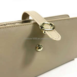 <span class=keywords><strong>กระเป๋า</strong></span>สตางค์แบบยาวมินิมอลปรับแต่งได้ ปิดด้วยกระดุม ใส่เหรียญ ใส่บัตรเครดิต ใส่เงิน  <span class=keywords><strong>กระเป๋า</strong></span>ซิลิโคน พกพาสะดวก บุด้วย PU - Product Image 6