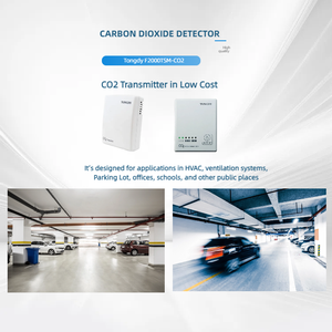 B-level thông minh chất lượng không khí màn hình dễ dàng-to-sử dụng treo tường CO2 cảm biến cho HVAC hệ thống thông gió cao CO2 <span class=keywords><strong>Gas</strong></span> <span class=keywords><strong>Detector</strong></span> - Product Image 2