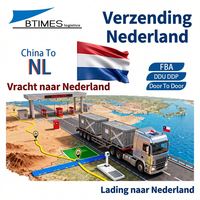 Services de transport maritime internationaux d'Ambiance, agent spécial en logistique d'entrepôt aux Pays-Bas, livraison DDP