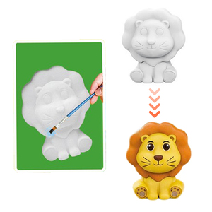 Set de Pintura de Animales en Yeso 3D, Kit de Arte Creativo con Pinceles, Juguete Educativo para Niños, Regalo para Estimular la Imaginación - Product Image 4